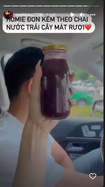 Minh Hằng khéo khoe ông xã chu đáo, chiều chuộng vợ.