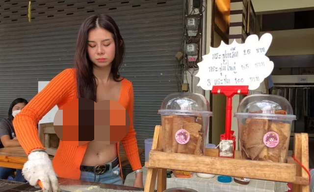 Ban đầu, gánh bánh của Olive chẳng được quá nhiều người chú ý, cho tới khi cô nàng quyết định thực hiện chiến lược riêng của mình. Đó là xuất hiện trong các bộ trang phục siêu mát mẻ khi thả rông hoàn toàn vòng một, thậm chí còn mặc những mẫu áo rất phong phanh.