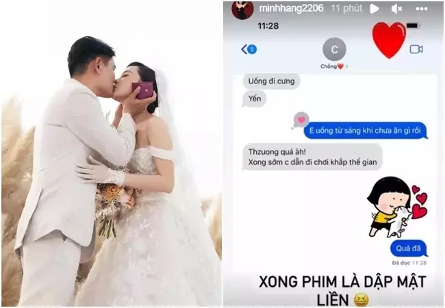 Nam doanh nhân dặn dò vợ ăn uống, hứa sẽ bù đắp sau khi xong xuôi công việc.