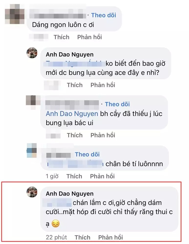 Khi được khen ngợi nhan sắc, bà xã Hồng Đăng nhấn 