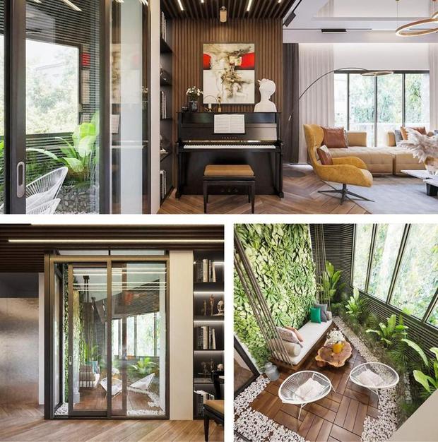 Năm 2021, nam diễn viên cải tạo lại biệt thự, để gia đình có chỗ sinh sống hiện đại hơn