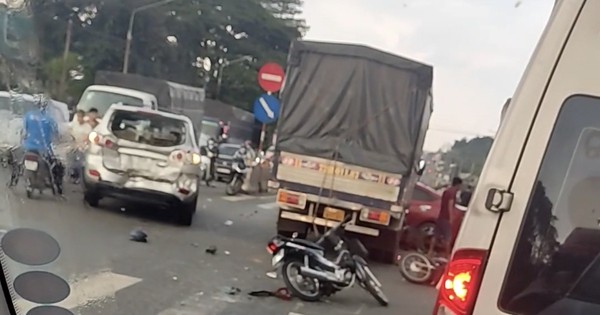 Hiện trường vụ tai nạn