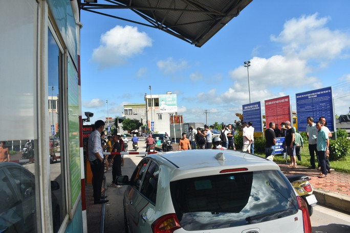 Phương tiện thuộc diện ưu tiên bị lực lượng bảo vê 