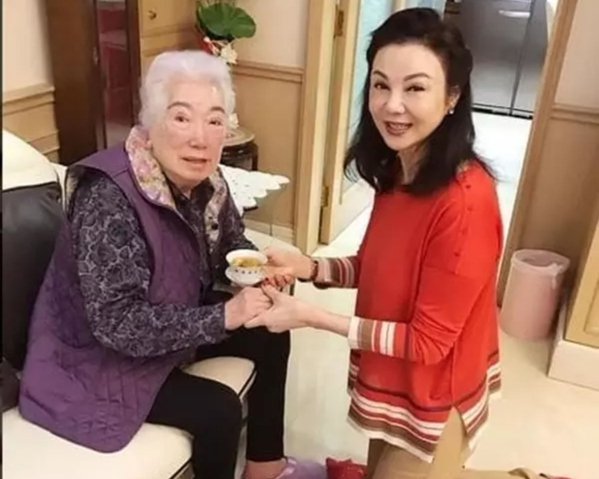 Dù đã ly hôn, Tạ Linh Linh vẫn được mẹ chồng cũ coi như con gái.