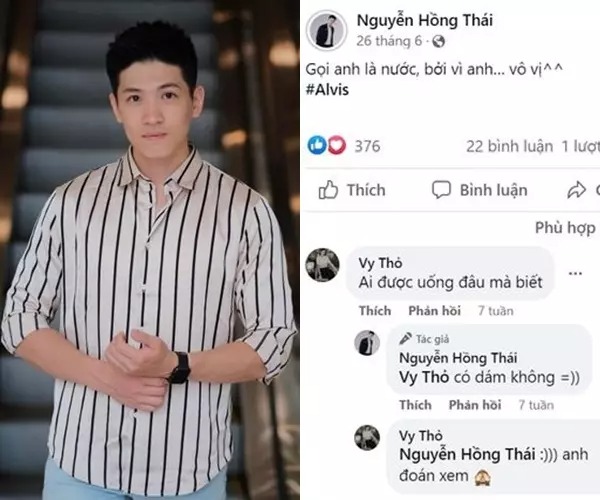 Những bài viết được Hồng Thái đăng từ rất lâu rồi bất ngờ nổi trở lại bởi những màn tương tắc sặc mùi thính của cả hai.