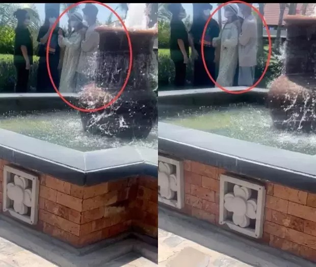 Cặp đôi còn lộ ảnh được cho là đi khảo sát địa điểm tổ chức đám cưới tại Phan Thiết.