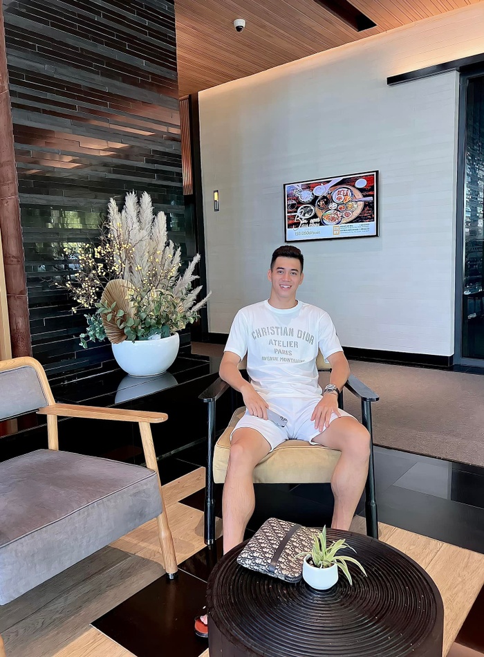 Tiến Linh đăng tấm ảnh cá nhân của mình.