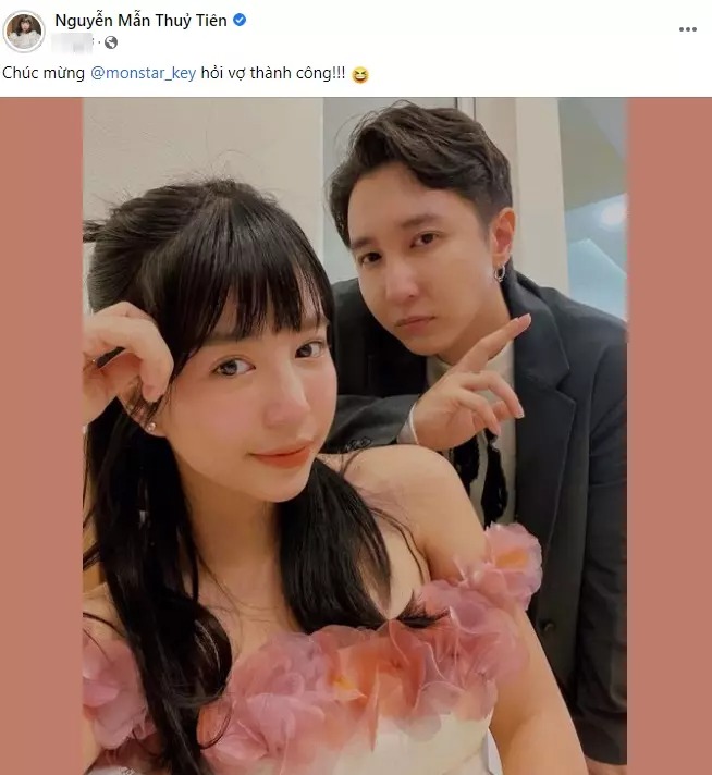 Mẫn Tiên thông báo được gia đình bạn trai đến hỏi cưới.