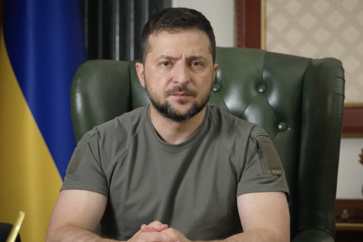 Tổng thống Ukraine Volodymyr Zelensky. Ảnh: President.gov.ua