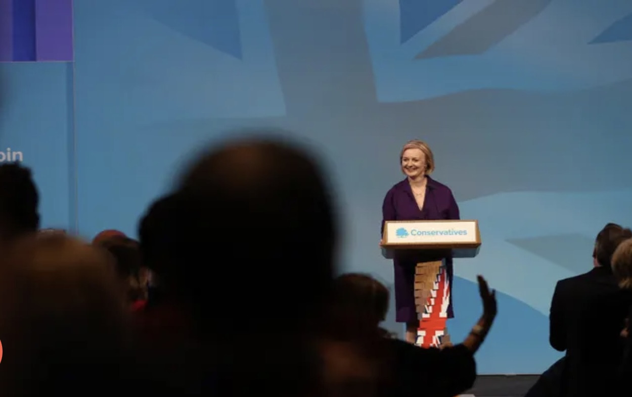 Bà Liz Truss. Ảnh: The Guardian. 