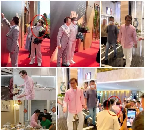 Thành Long tới tham dự lễ bàn giao căn hộ cao cấp trị giá 6 triệu USD với sự có mặt của chủ tịch tòa nhà cùng bạn bè thân thiết