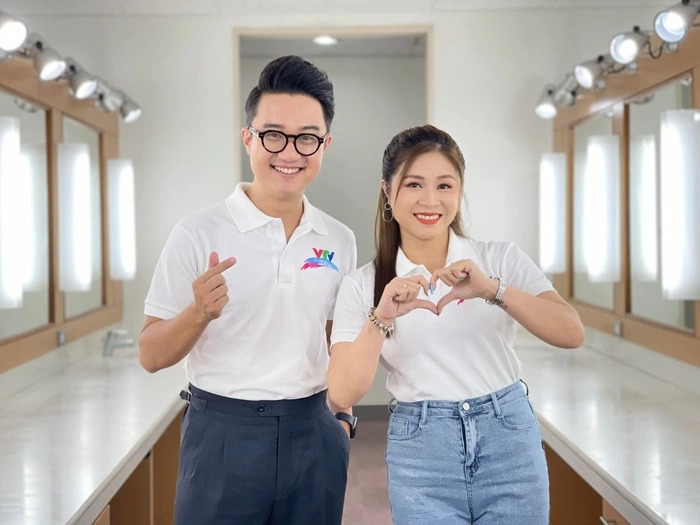 Diễm Quỳnh là động lực để Hoàng Linh trở thành MC của VTV.