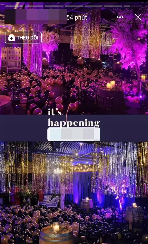 Một góc khác được trang trí bắt mắt với nhiều bong bóng.