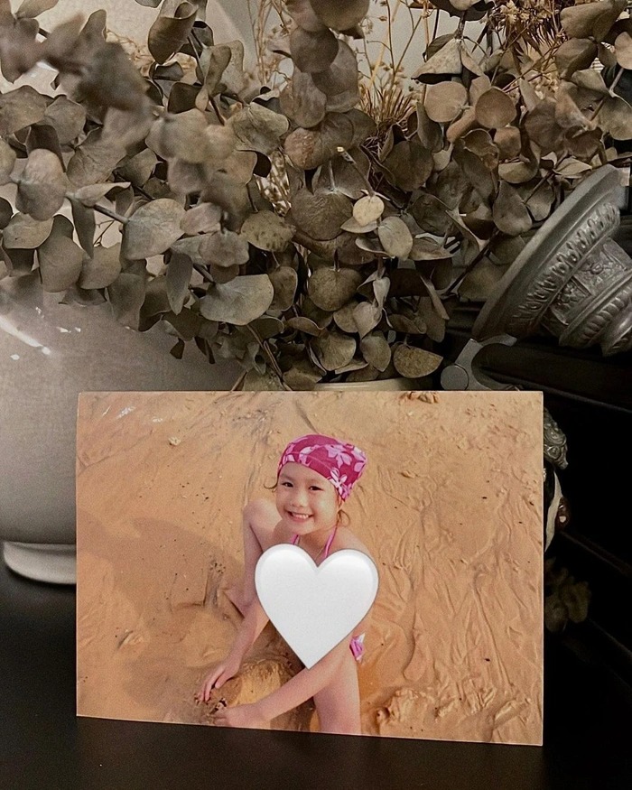 Một trong những hình ảnh thuở nhỏ của bạn gái Đoàn Văn Hậu