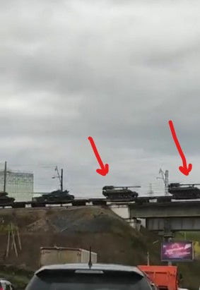 Tạp chí Quân sự Bulgarian Military cho rằng, các khí tài trên đang trên đường tới tiền tuyến, nhằm bổ sung lực lượng cho quân đội Nga ở Ukraine.