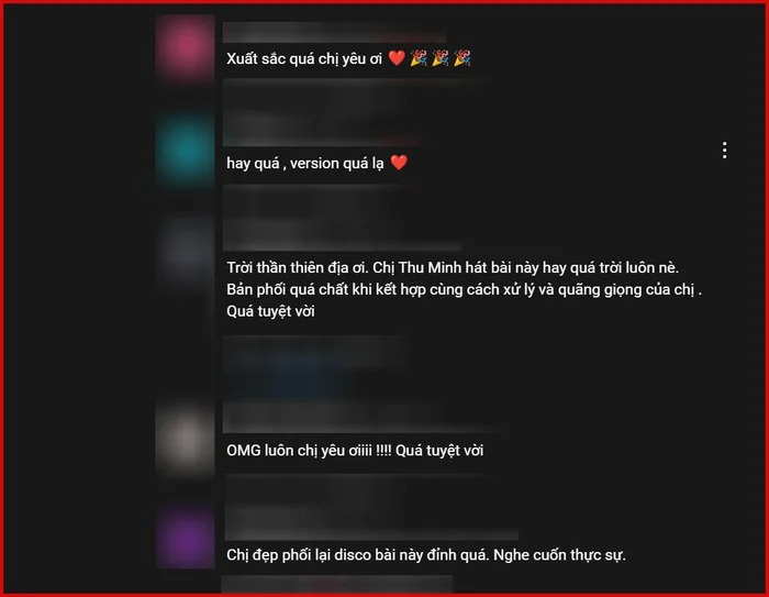 Dân mạng dành nhiều lời khen cho bản phối đầy độc đáo này của Thu Minh