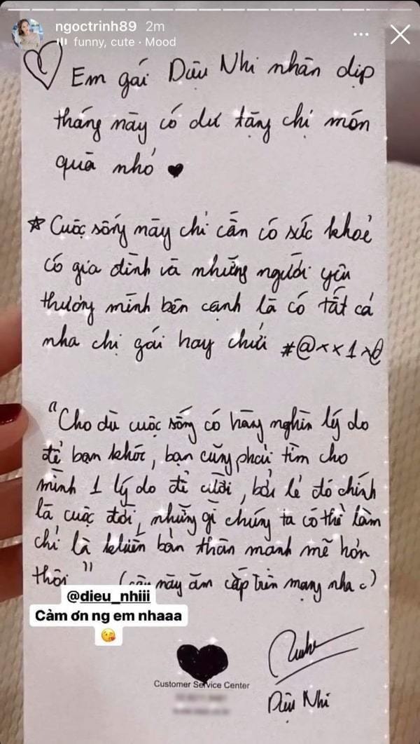 Những lời nhắn gửi 