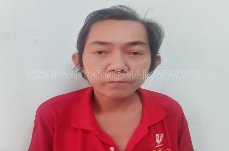 Tôn Thất Hải tại cơ quan điều tra - Ảnh: Công an Đồng Nai