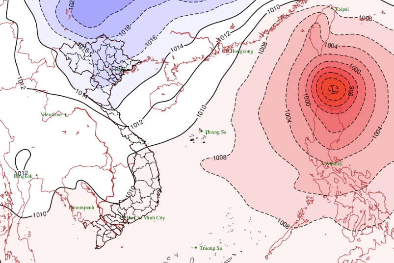 Không khí lạnh đổ bộ, miền Bắc nhiều vùng rét 14 độ