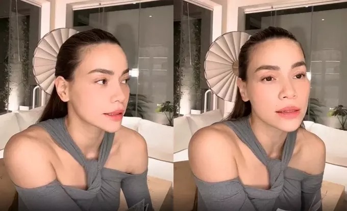 Hà Hồ xuất hiện đầy mệt mỏi trong một livestream mới đây