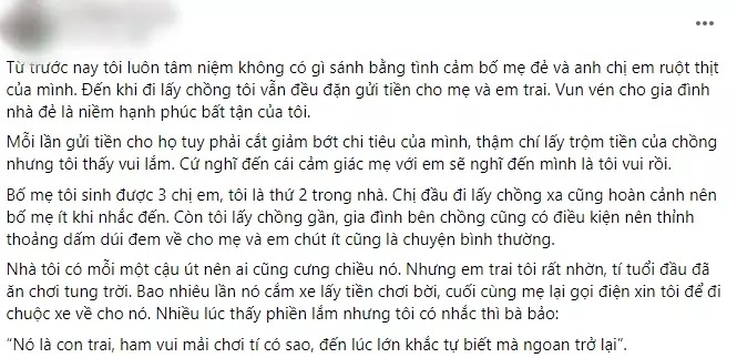 Bài chia sẻ (Ảnh minh hoạ)