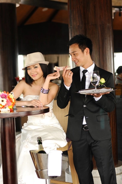 diễn viên Thu Phượng, sao Việt, MC Thành Trung