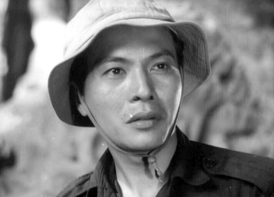 Hình ảnh NSƯT Hà Văn Trọng thời trẻ trên phim. Ảnh do gia đình cung cấp. 