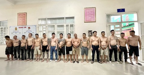 Các đối tượng bị bắt giữ