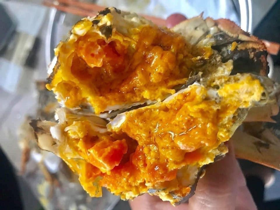 Loại cua này nổi tiếng có phần gạch thơm ngon, béo ngậy. (Ảnh: NVCC)