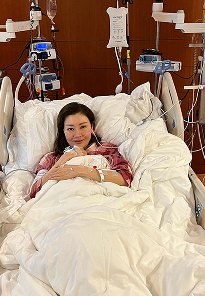 Lý Gia Hân suýt mất mạng vì bệnh tim tái phát. 