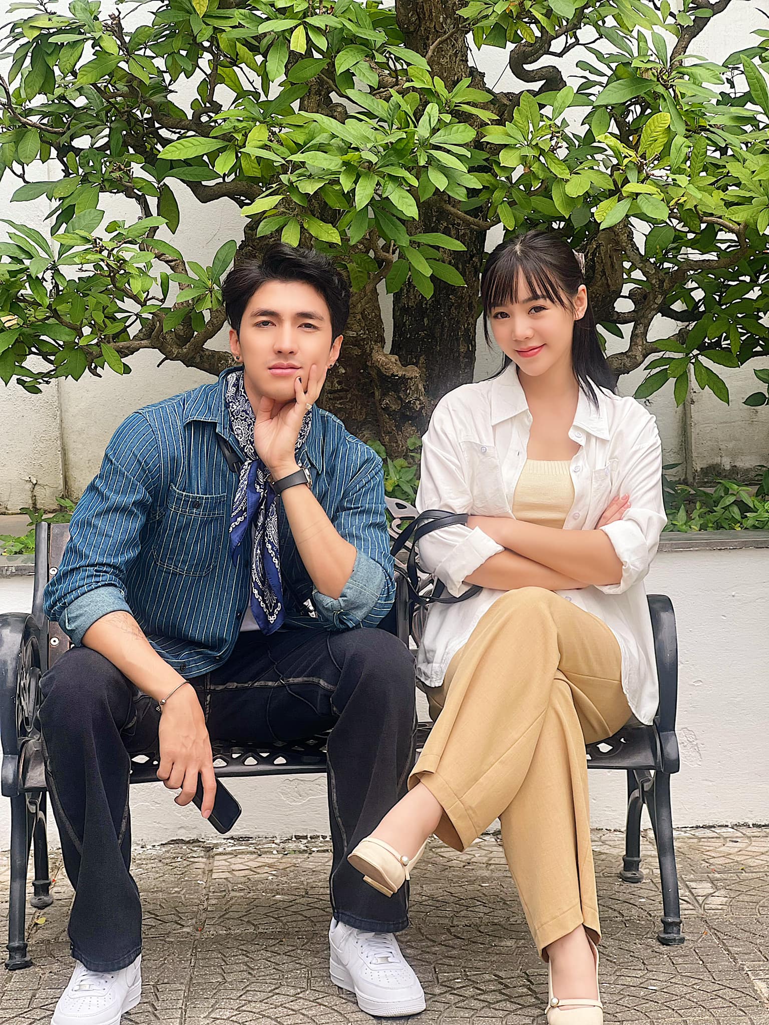 Nữ diễn viên thay đổi diện mạo để vào vai diễn mới.