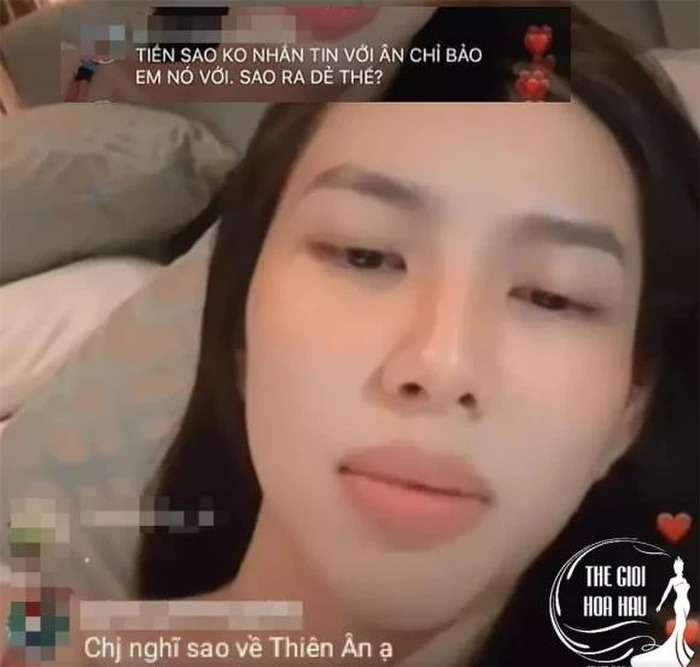 Thùy Tiên đáp trả khi bị nghi không giúp đỡ đàn em trong quá trình diễn ra cuộc thi.