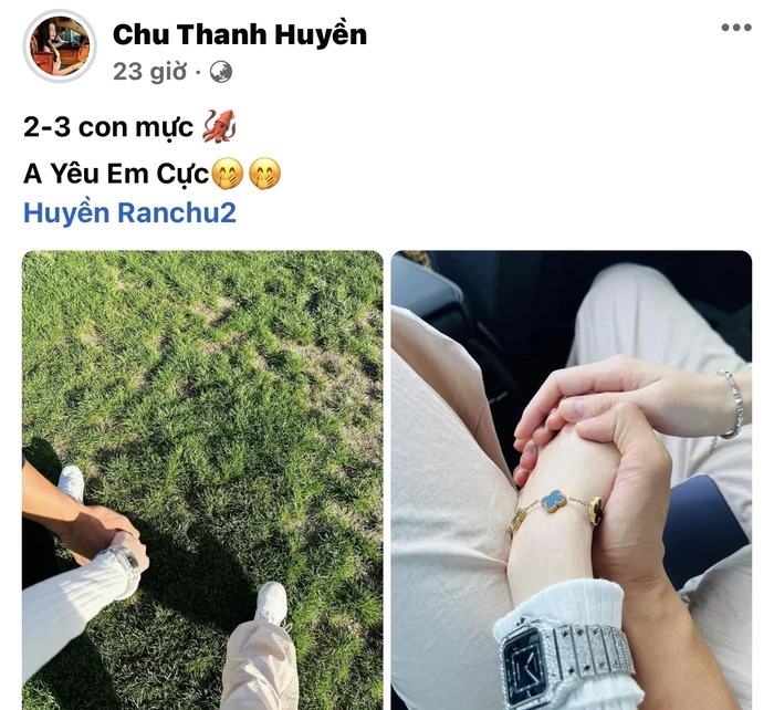 Chu Thanh Huyền - bạn gái Quang Hải liên tục đăng tải khoảnh khắc “tình bể bình” cùng bạn trai bên trời Tây khiến dân tình không khỏi ghen tỵ.