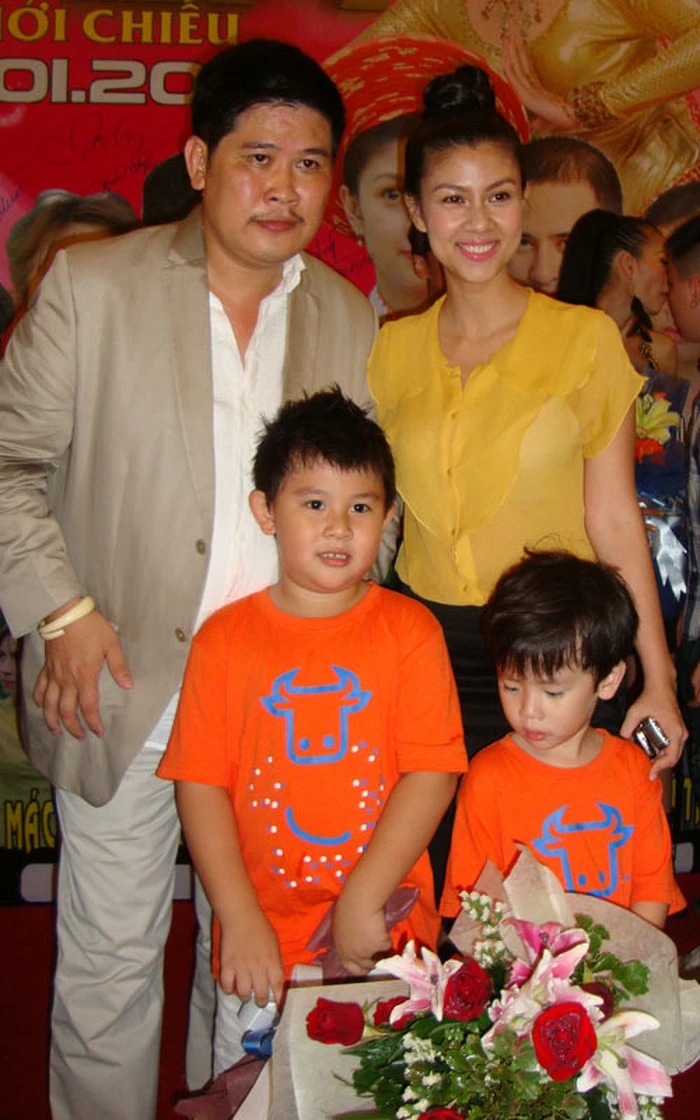 Gia đình Phước Sang - Kim Thư thuở còn mặn nồng