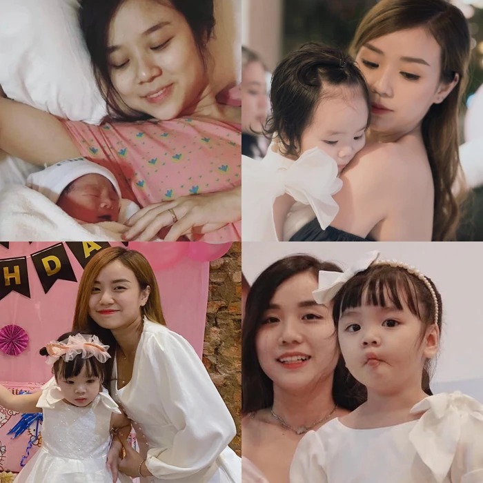 Loạt khoảnh khắc đáng yêu với con gái cưng được Cindy Lư chia sẻ