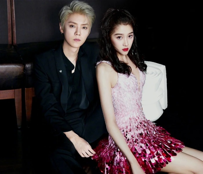 Hình ảnh của Lộc Hàm và Quan Hiểu Đồng