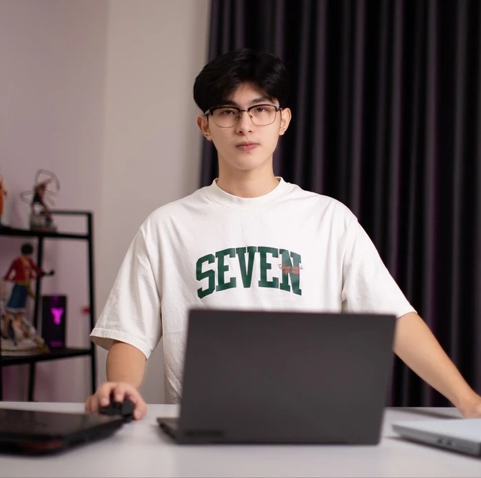 Hoàng Phúc hiện tại đang làm việc trong mảng sáng tạo nội dung