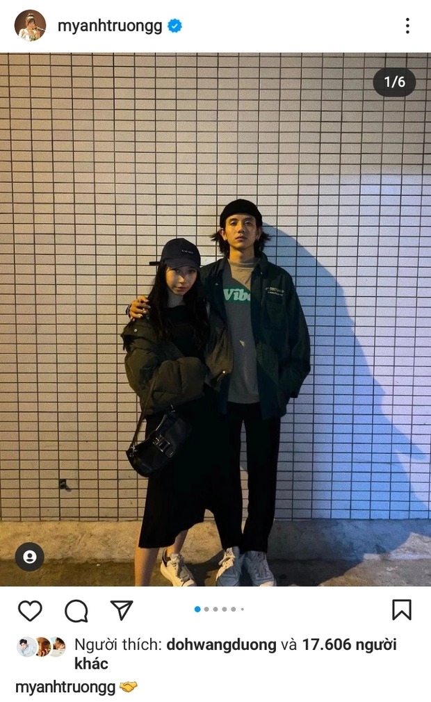 Ảnh được Mỹ Anh đăng tải hồi đầu năm 2022.