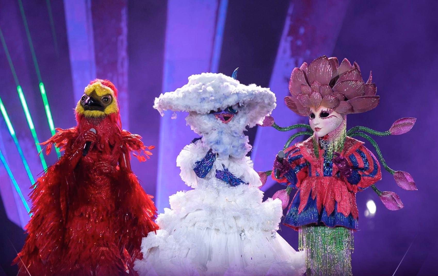 Phượng Hoàng Lửa, Lady Mây và O Sen.