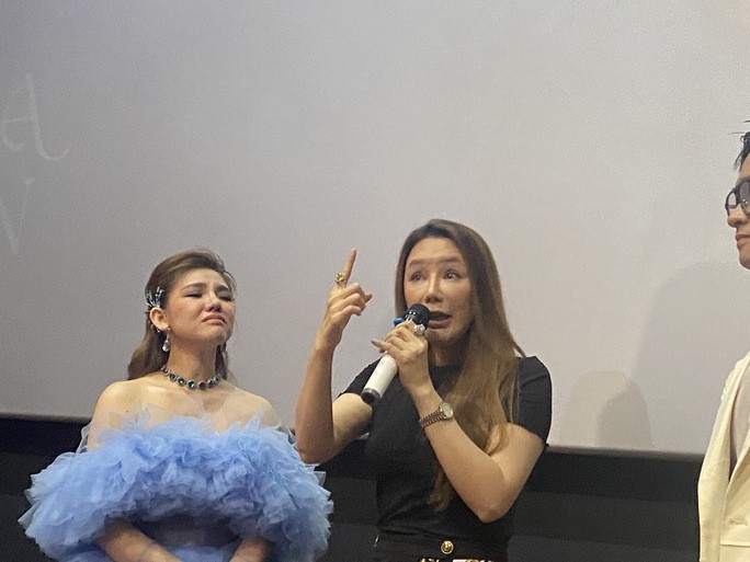 Vì ăn chay nên cô vẫn giữ được nét thon thả