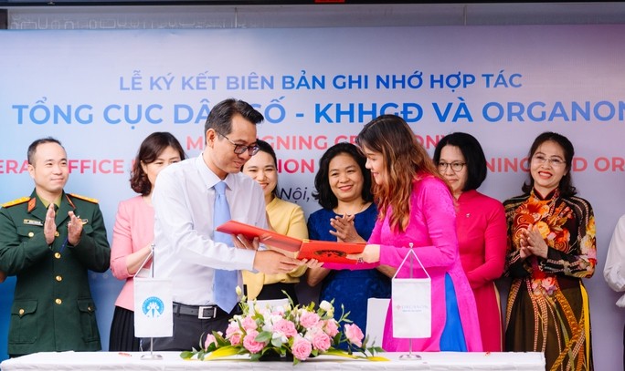 Tổng cục Dân số và Tập đoàn Organon ký kết biên bản ghi nhớ về hợp tác trong lĩnh vực kế hoạch hóa gia đình