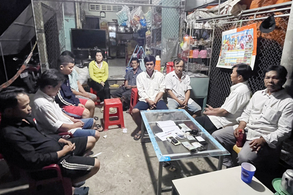 Hiện trường vụ việc. Ảnh: C.A