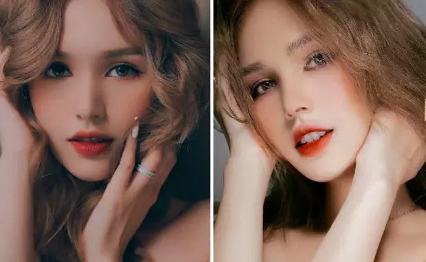 Tất nhiên, khi make-up lên đồ, nhan sắc điểm 10 của Xoài Non chẳng cần phải bàn cãi nữa rồi.