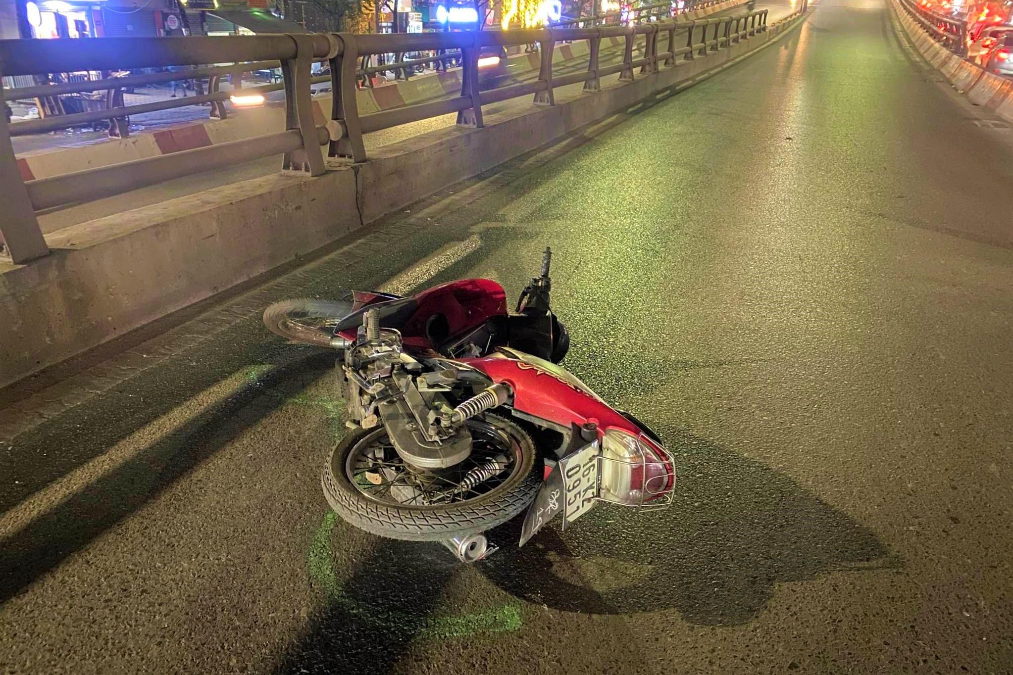 Hiện trường vụ tai nạn. Ảnh: CACC