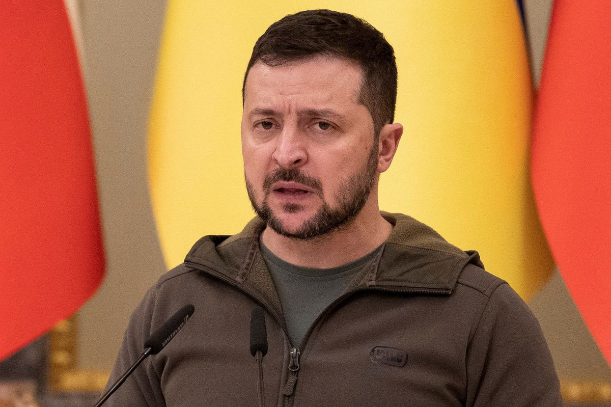 Tổng thống Ukraine Volodymyr Zelensky. Ảnh: Reuters