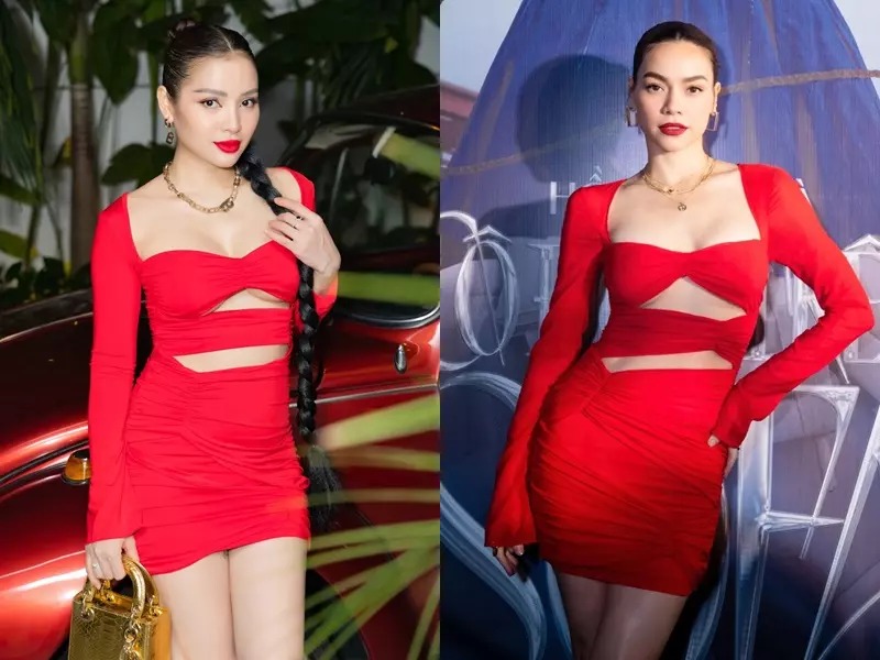 Với pha đụng hàng này, Phương Trinh Jolie và Hồ Ngọc Hà được cho là đều tỏa sáng, khoe được những thế mạnh sắc vóc, khó có thể nói ai hơn ai kém.