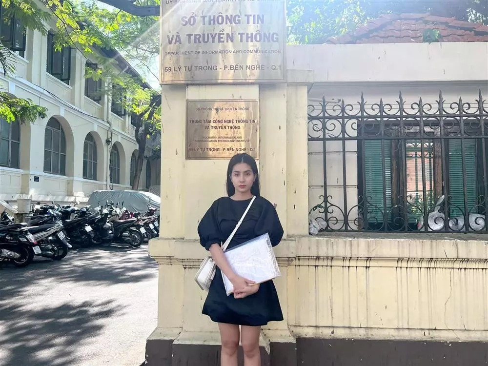 Loạt ảnh Thiên An chia sẻ kèm bài đăng mới, cập nhật tình hình giải quyết vụ lùm xùm.