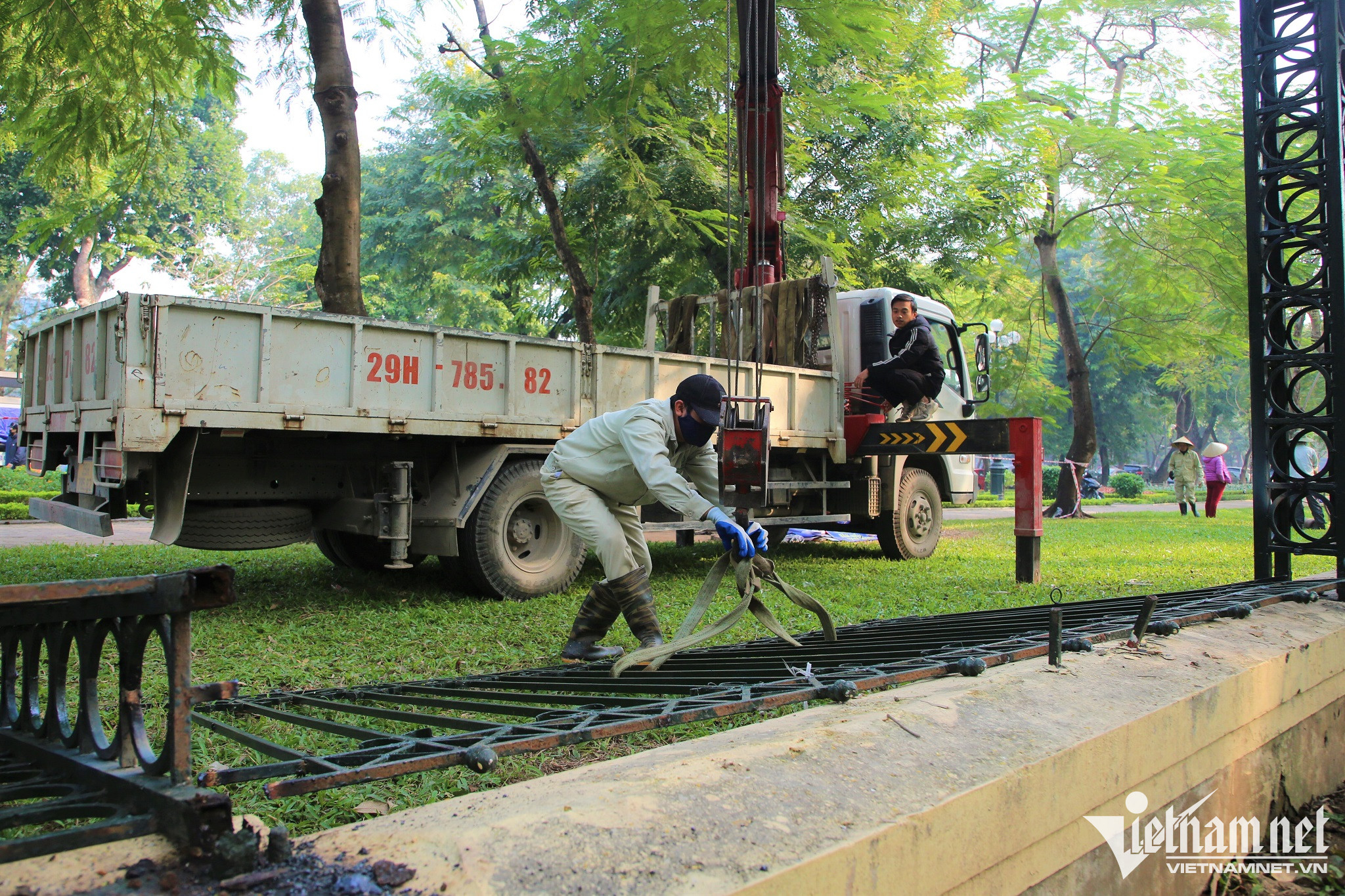 Dự kiến việc tháo dỡ hoàn thành vào ngày 28/2