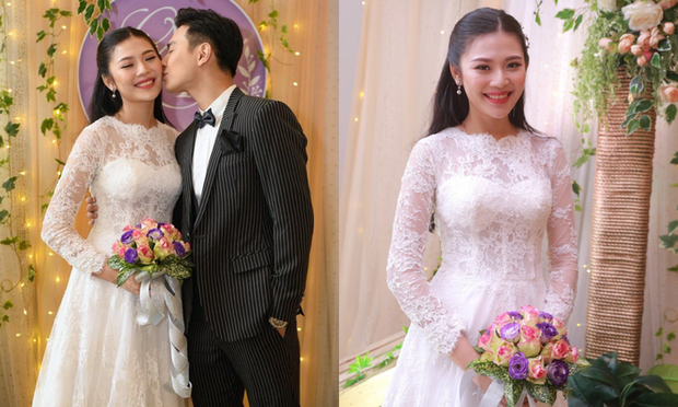 Chúng Huyền Thanh xinh đẹp trong ngày cưới, thời điểm đó nhan sắc của Á Quân The Face gây bão các diễn đàn sắc đẹp