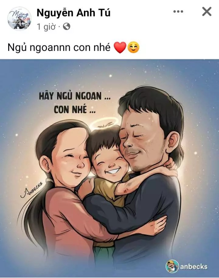 Ca sĩ Anh Tú nghẹn ngào nhắn nhủ bé Hạo Nam: 